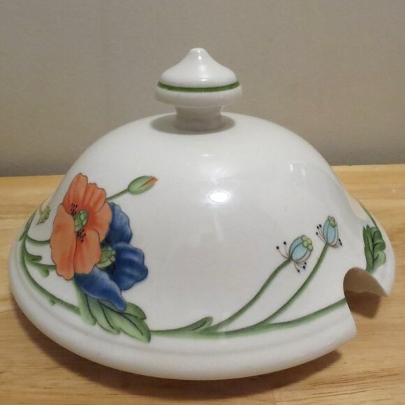 Villeroy Boch Amapola Soup Tureen w/Lid Germany 6.5" Diameter No Ladle - Picture 9 of 11